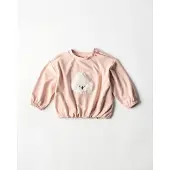 HEMA Babytrui sweatstof wolk roze