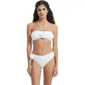 BE YOU Dames/Dames Corsage Bikiniset (Wit)