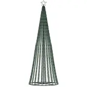vidaXL LED-kerstboom 1028 LEDs kleurrijk 403 cm