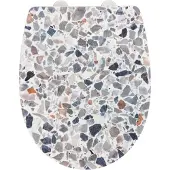 Wenko Toiletzitting Terrazzo High Gloss (1 stuk)