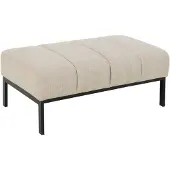 Fonq Lines Hocker 100 x 61 cm - Beige