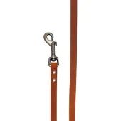 Animal Boulevard Ab30087 - Hals- En Leibanden - Hond - Ab Country Leather Add-a-dog Leiband Cognac-12mmx60cm - Maat: 12mmx60cm - 205325