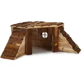 Beeztees Forest hoekhuis- groot - 48 x 48 x 21 cm
