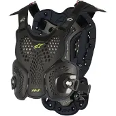 Alpinestars A-1 Rugbeschermer Zwart Antraciet Maat XL-XXL