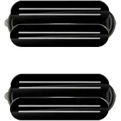 Bare Knuckle Pickups Bare Knuckle Halcyon 7-String Humbucker Set Open Black