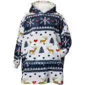 Unique living - Hoodie Xmas - 70x50x87cm - Multikleur