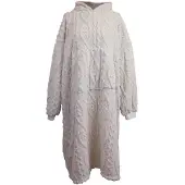 Unique living - Hoodie Pleun Chateau Grey -78x120cm
