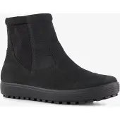 Ecco Classic Tred mid-cut leren dames boots zwart maat 39