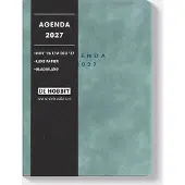De Hobbit Deluxe Pocket Agenda 2027 Aqua