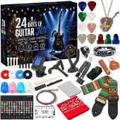 Dripio Gitaaradventskalender 2026, 24 accessoires, groen
