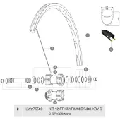 Mavic Ksyrium Disc Voorste Spaken 12 Eenheden