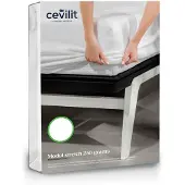 Cevilit Modal Stretch 250 Grams Hoeslaken - Wit - 180x200 cm