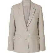 Selected Blazers karmijnrood