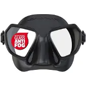 Salvimar Noah Comfort Asian Fit Anti Fog Spearfishing Mask Zwart