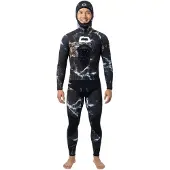 Cetma Black Camu 5 Mm Speervissen Wetsuit