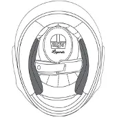 AGV X101 Wangkussentjes