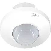 ORBIS OB137850 PIR-bewegingsmelder Inbouw (in muur) 360 ° Wit IP20