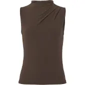 Pieces Madison Draped Mouwloos T-shirt