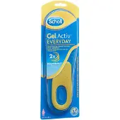 Scholl Voetverzorging Voetcomfort GelActiv Everyday Inlegzolen voor vrouwen 2 Stk.