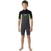 Ocean & Earth Free Flex Spring 2 Mm Shorty Met Korte Mouwen En Rits Op De Rug