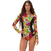 Rip Curl Mirage Dames Shorty Met Lange Mouwen En Rits Op De Rug