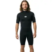 West Flatlock Enforcer 2/2 Mm Shorty Met Korte Mouwen En Rits Op De Rug