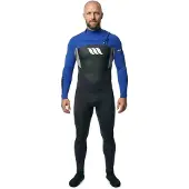 West Logo 3 Mm Lange Mouwen Neopreen Wetsuit Met Borst Rits