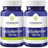 Vitakruid 2x Lactoferrine 150 mg 60 vegacapsules