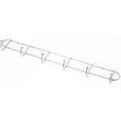 Alinco Stijlvolle Metalen Wandkapstok met 6 Haken - 34,5 cm