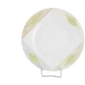 Lubiana Roma Platte Schaal 24cm Groen Blad 2947