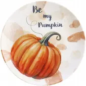 Lubiana Dessertbord 21 cm - Be My Pumpkin Porselein