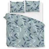 Zohome Zo Home Dekbedovertrek Flanel Astrid - blue 260x200/220cm