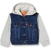 Levi's Tussenjas blauw denim / grijs gemêleerd