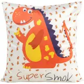 Eurofirany Kinderkussenhoes Draak 45x45cm velours