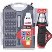Kreator ratelschroevendraaier KRTH20009 - 22-delige set - magnetisch