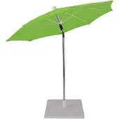 Merkloos Tafelparasol, compact, 60 x 56 cm, voor buitengebruik