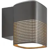 Nordlux Wandlamp buiten Sidara, dimbaar, alu / grijs / zink, Aluminium, Modern, Wandlamp buiten