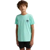 Petrol Industries T-shirt met backprint mintgroen Jongens Katoen Ronde hals - maat 140