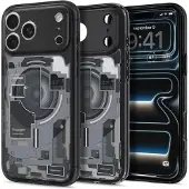 Spigen Ultra Hybrid MagSafe iPhone 18 Pro Hoesje Zero One Zwart