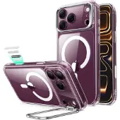 ESR Classic Hybrid Kickstand iPhone 18 Pro Max Hoesje Transparant