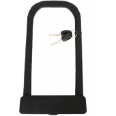 MSCH Copenhagen Siliconen Bogenhangslot, zwart, 150x290 mm. Zwart, 150x290 mm