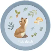 Mepal Fruitbox Campus Little Dutch - 300 ml - Inclusief fruitvorkje - Sluit goed af - Snackdoosje - Forest Friends