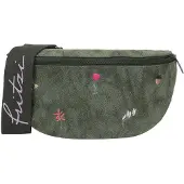 Fritzi aus Preußen schoudertas Bum Bag Limited Embro Bloom Jungly donkergroen