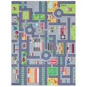 TT Home Kinderkamertapijt tapijt jongen meisje kinderkamertapijt baby antislip straat