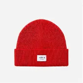 ARKK Copenhagen Signature cuffed beanie - Fiery Red