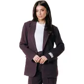 Colourful Rebel Gemma Herringbone Single Breasted Blazer - Maat m