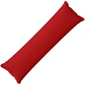vidaXL Kussen met kussen HOUTEN Rood 40 x 145 cm Faux Linnen