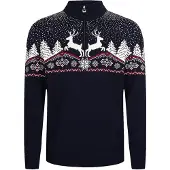 Dale of Norway - Dale Christmas Sweater - Merinotrui S, blauw