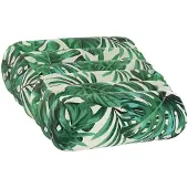 vidaXL Kussensloop 6 st HEERLEN Bladpatroon Ø 15 x 40 cm Polyester
