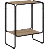 vidaXL Dressoir Artisanaal eiken 60 x 38 x 75 cm Bewerkt hout